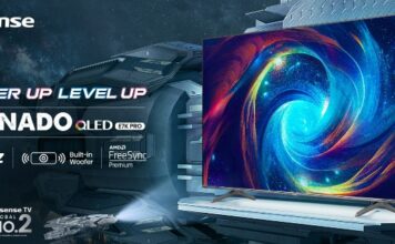 Unwrap Surprise Upgrade Life with Hisense 120″ Laser TV and New Range of 4K TVs