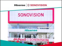 Hisense India Expands South India Offline Footprint; Partners with Sonovision Retail Chain Across 86+ Outlets