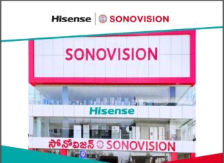 Hisense India Expands South India Offline Footprint; Partners with Sonovision Retail Chain Across 86+ Outlets