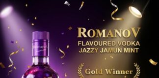 Romanov Jazzy Jamun Mint Triumphs with Gold at DrinksLive Awards 2026